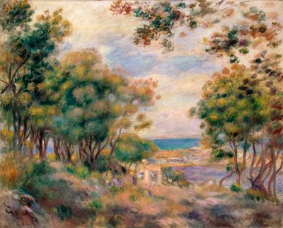 Paesaggio a Beaulieu, 1899 da Pierre Auguste Renoir