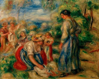 Le lavandaie da Pierre Auguste Renoir