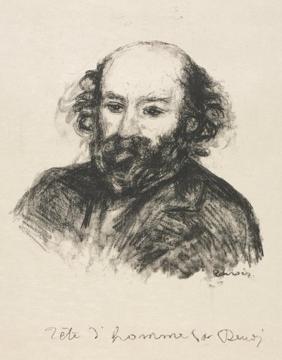 Paul Cézanne, c. 1902 da Pierre Auguste Renoir