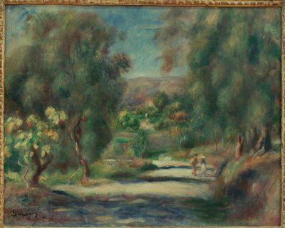 Paesaggio di Cagnes da Pierre Auguste Renoir