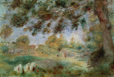 Paesaggio primaverile da Pierre Auguste Renoir