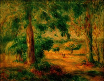 Paesaggio del Midi da Pierre Auguste Renoir