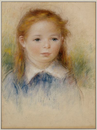 Ritratto di una giovane ragazza da Pierre Auguste Renoir