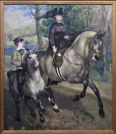 Cavalcata al Bois de Boulogne da Pierre Auguste Renoir