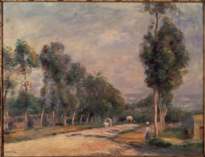 Strada a Louveciennes da Pierre Auguste Renoir