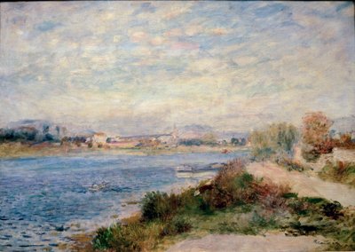 La Senna ad Argenteuil da Pierre Auguste Renoir