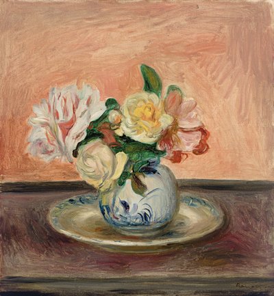 Vaso di fiori da Pierre Auguste Renoir