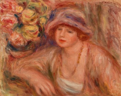 Donna Appoggiata da Pierre Auguste Renoir