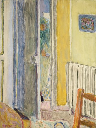 Una donna che entra nel soggiorno, 1942 da Pierre Bonnard