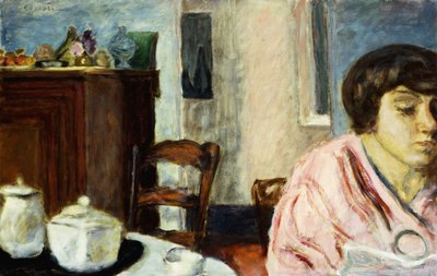 Interno con testa da Pierre Bonnard