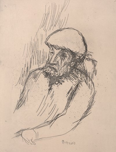 Ritratto di Renoir, c.1916 da Pierre Bonnard