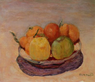 Natura morta con frutta da Pierre Bonnard