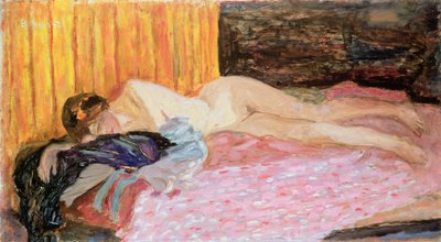 Il divano rosa da Pierre Bonnard