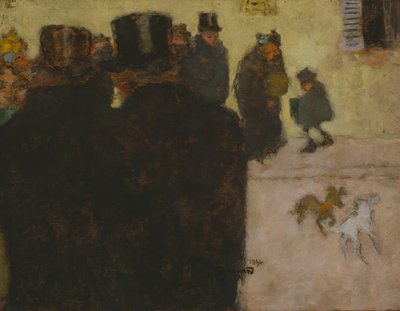 La strada in inverno da Pierre Bonnard