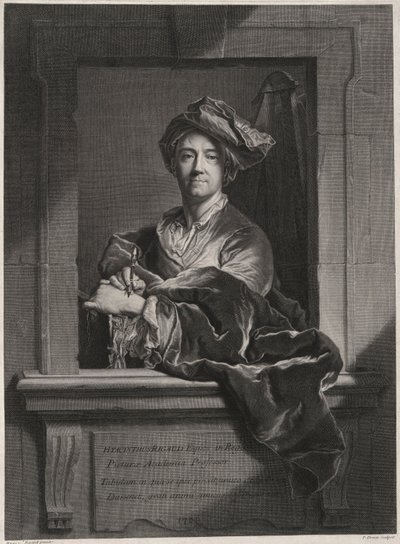 Hyacinthe Rigaud (1659-1743) da Pierre Drevet