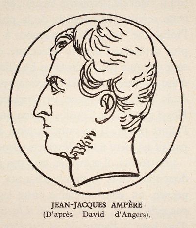 Jean-Jacques Ampere da Pierre Jean David d