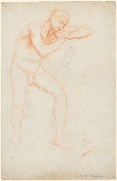 Nudo maschile da Pierre Puvis de Chavannes