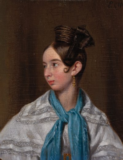 Elisa Pearson Playter, c. 1837 da Pieter Christoffel Wonder