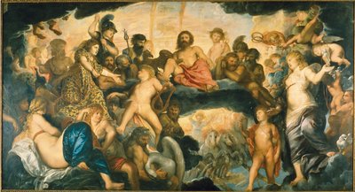 Il consiglio degli dei da Pieter Paul Rubens