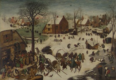 Il censimento a Betlemme da Pieter Bruegel the Elder