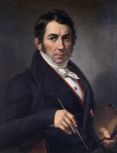 Autoritratto da Pietro Benvenuti