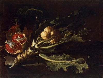 Cavolfiore e melograni da Pietro Paolo Bonzi