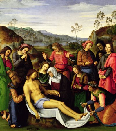 La lamentazione di Cristo, 1495 da Pietro Perugino