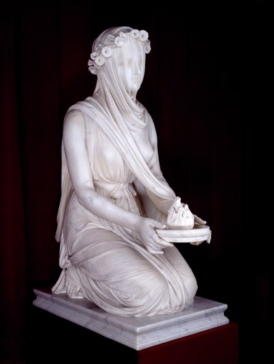 Statua di una Vestale da Raffaello Monti