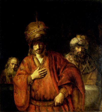 Davide e Uria da Rembrandt van Rijn