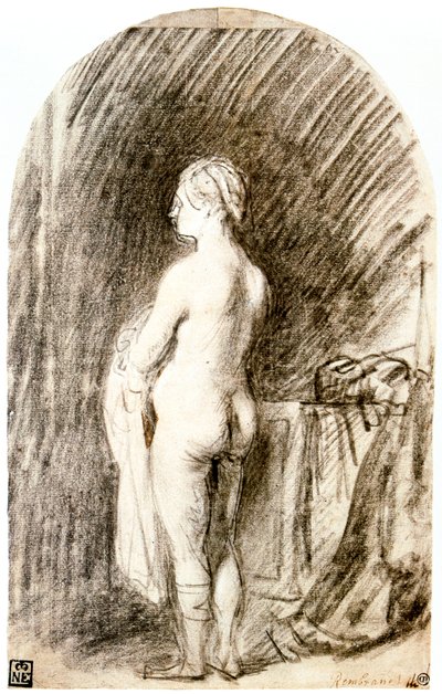 Nudo femminile da Rembrandt van Rijn