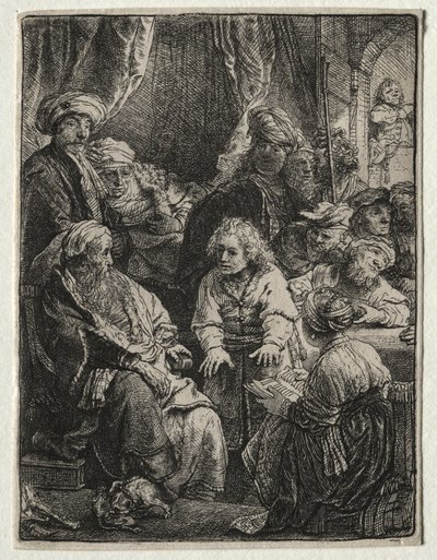 Giuseppe racconta i suoi sogni da Rembrandt van Rijn