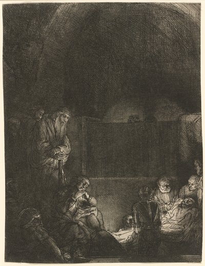 La sepoltura da Rembrandt van Rijn