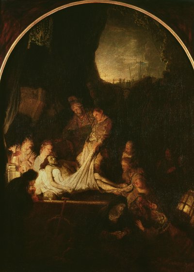 La sepoltura, c.1639 da Rembrandt van Rijn