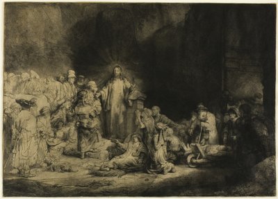 La stampa dei cento fiorini da Rembrandt van Rijn