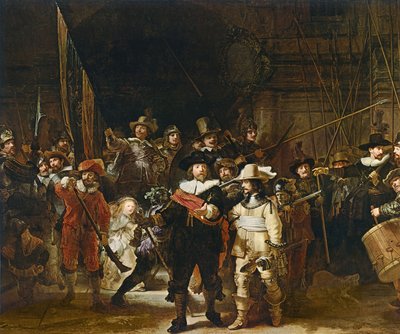 La ronda di notte da Rembrandt van Rijn