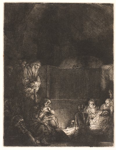 La sepoltura da Rembrandt van Rijn