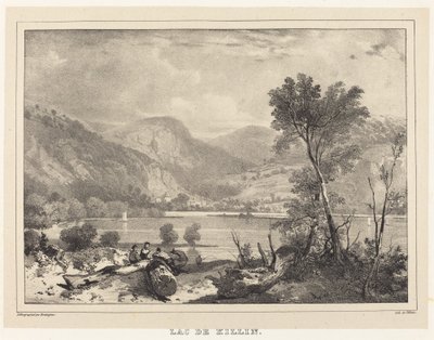 Lago di Killin da Richard Parkes Bonington after Francois Alexandre Pernot