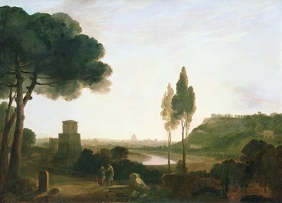 Roma e il Ponte Molle da Richard Wilson