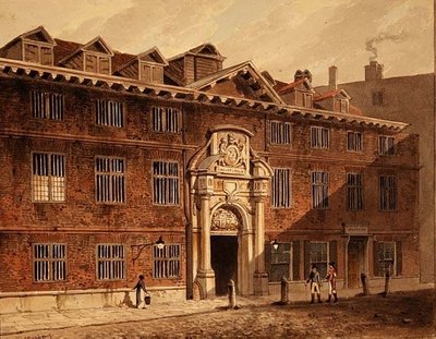 Blackwell Hall, King Street, Cheapside da Robert Blemell Schnebbelie