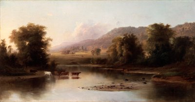 Veduta del fiume St. Anne da Robert Seldon Duncanson