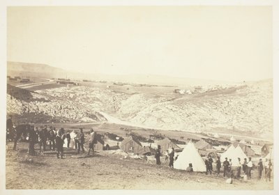 Accampamento di artiglieria a cavallo, 1855 da Roger Fenton