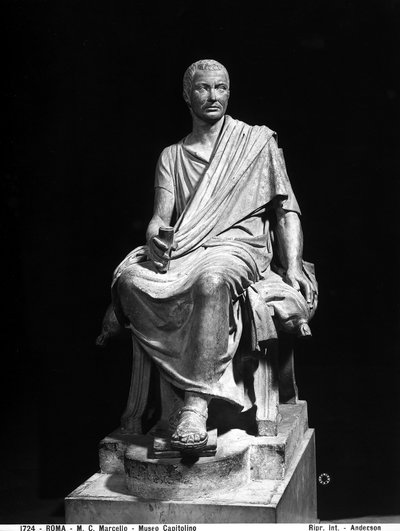 Statua di Marco Claudio Marcello (c.268-208 a.C.) da Roman Roman