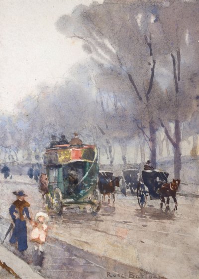 Park Lane con Omnibus da Rose Maynard Barton