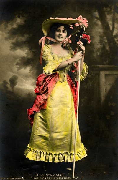 Olive Morell, attrice, 1903 da Rotary Photo