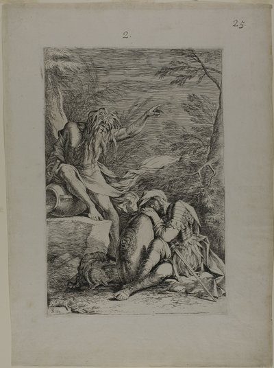 Il sogno di Enea da Salvator Rosa