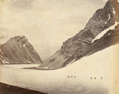 Il Passo Manirung, 1860 da Samuel Bourne