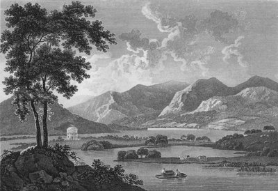 Winnandermere - Lago, 1784 da Samuel Middiman