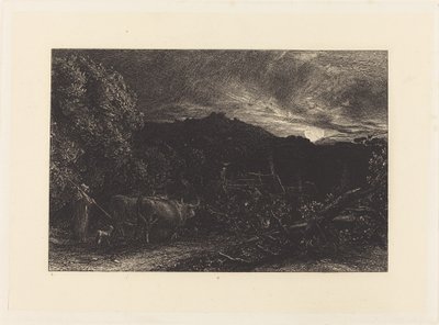 Il contadino stanco da Samuel Palmer