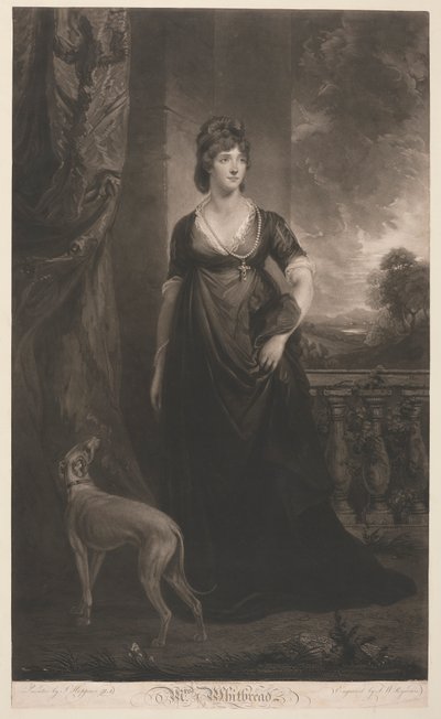 Signora Whitbread da Samuel William Reynolds