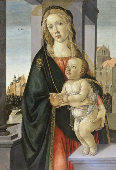 Madonna con Bambino da Sandro Botticelli